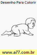 Desenho Para Colorir Bebê