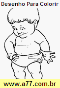 Desenho Para Colorir Criança
