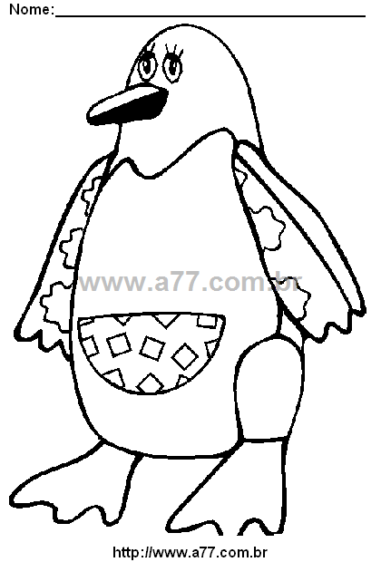 Desenho Para Colorir Bichinho de Tecido