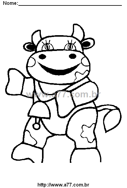 Desenho Para Colorir Bicho de Pano