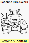 Desenho Para Colorir Bicho de Pano