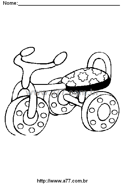 Desenho Para Colorir Brinquedinho