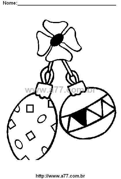 Desenho Para Colorir Brinquedos