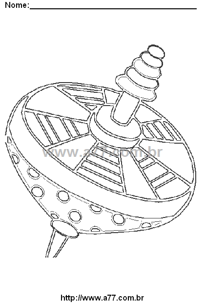 Desenho Para Colorir Brinquedos
