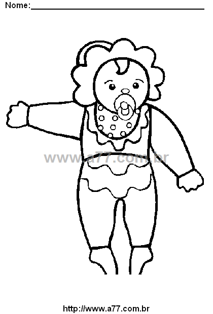 Desenho Para Colorir Brinquedo Infantil