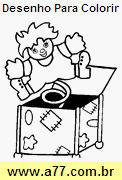 Desenho Para Colorir Brinquedo