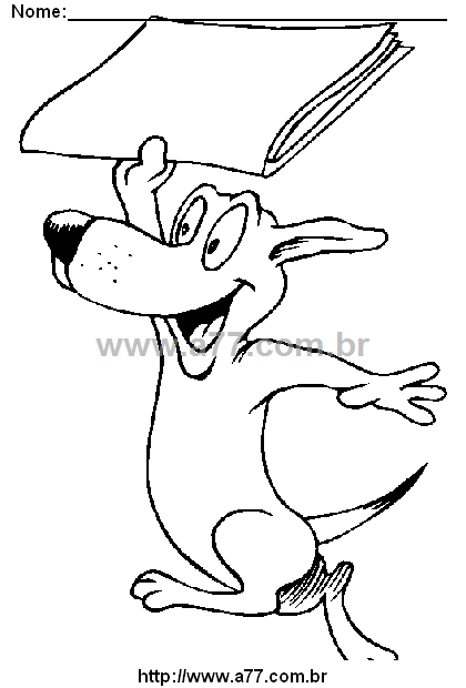 Desenho Para Colorir Cachorrinho