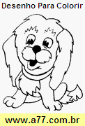 Desenho Para Colorir Cachorro