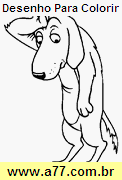 Desenho Para Colorir Cachorrinho