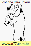 Desenho Para Colorir Cachorrinho