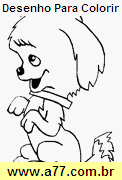 Desenho Para Colorir Cachorrinho