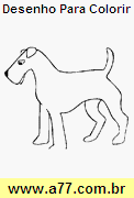 Desenho Para Colorir Cachorrinho