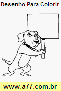 Desenho Para Colorir Cachorrinho