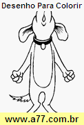 Desenho Para Colorir Cachorrinho