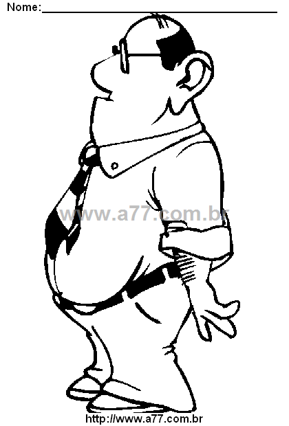 Desenho Para Colorir Caricato