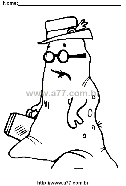 Desenho Para Colorir Caricato