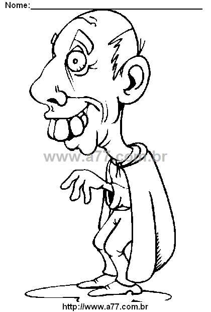 Desenho Para Colorir Caricato