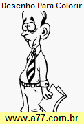 Desenho Para Colorir Caricatura