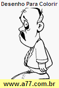 Desenho Para Colorir Caricatura