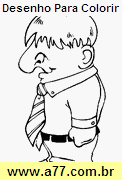 Desenho Para Colorir Caricatura