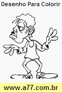 Desenho Para Colorir Caricatura