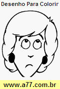 Desenho Para Colorir Fisionomia Humana