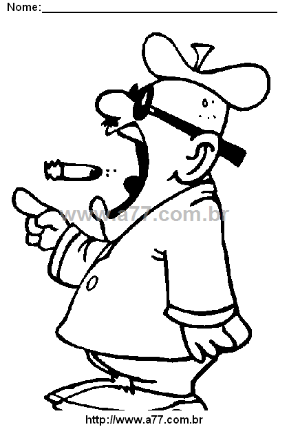 Desenho Para Colorir Objeto Cinematográfico