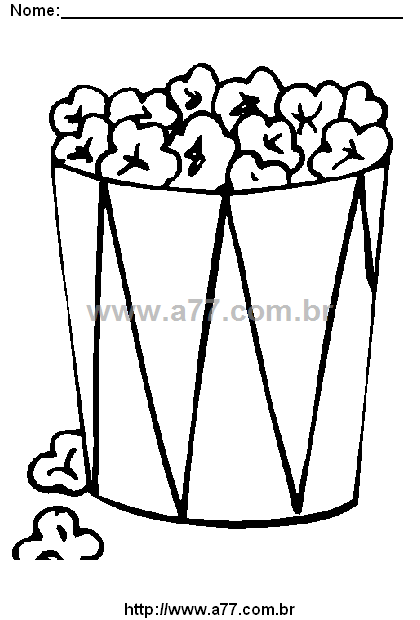 Desenho Para Colorir Objeto Cinematográfico