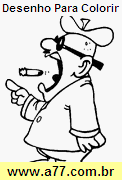 Desenho Para Colorir Objeto Cinematográfico