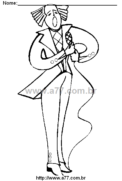 Desenho Para Colorir Circo