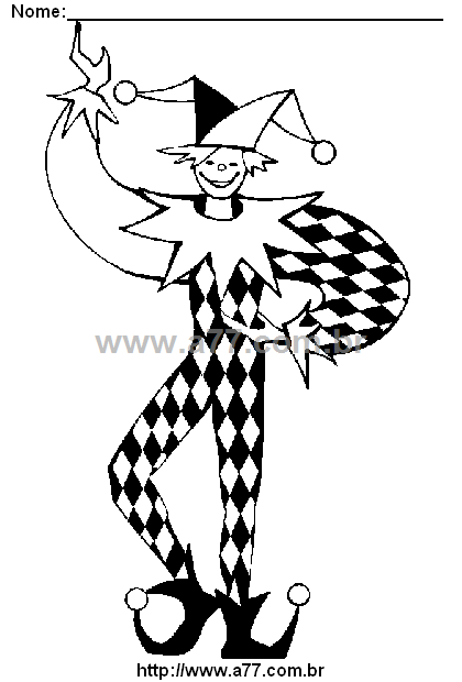 Desenho Para Colorir Espetáculo Circense