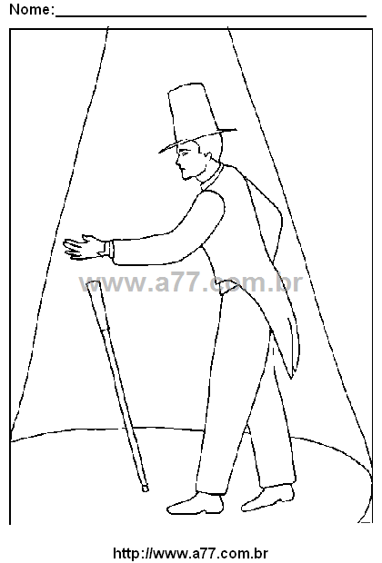Desenho Para Colorir Circo