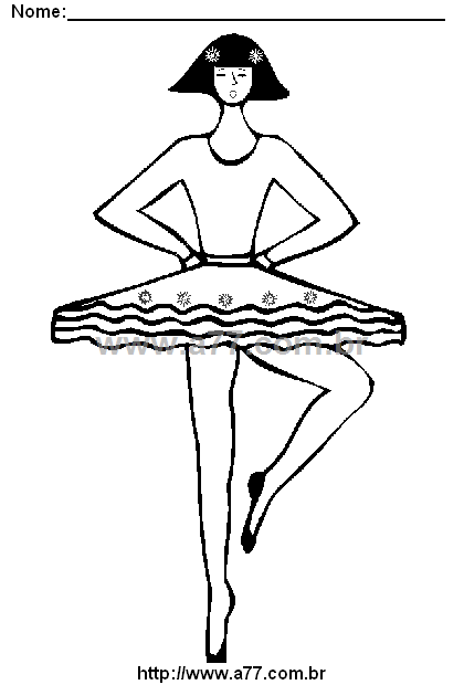 Desenho Para Colorir Apresentação Circense