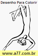 Desenho Para Colorir Espetáculo Circense