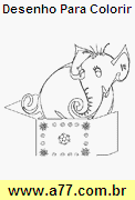 Desenho Para Colorir Apresentação Circense
