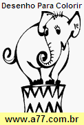 Desenho Para Colorir Espetáculo Circense