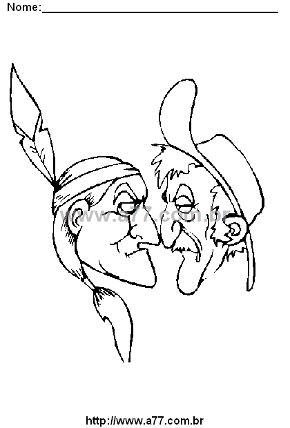 Desenho Para Colorir Country