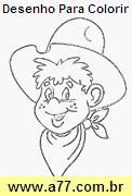 Desenho Para Colorir Country