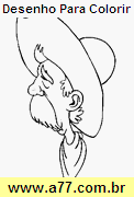 Desenho Para Colorir Cowboy