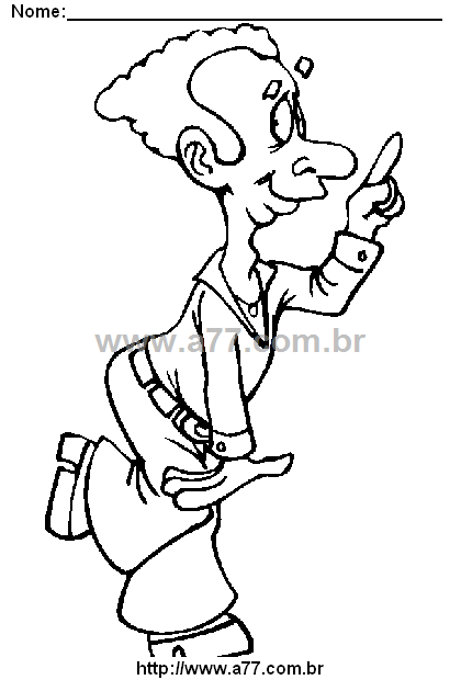 Desenho Para Colorir Discoteca