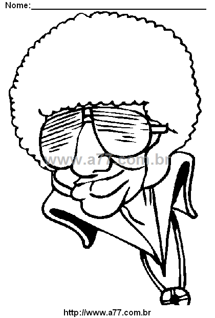 Desenho Para Colorir Discoteca, Dança