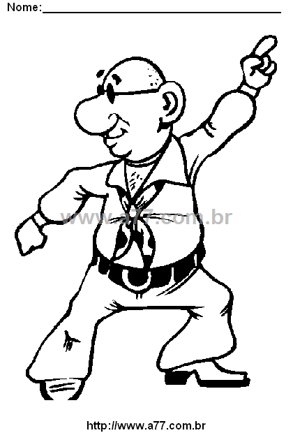 Desenho Para Colorir Discoteca