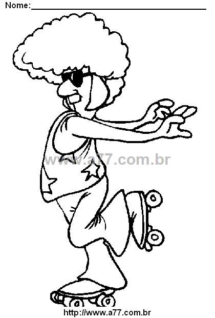 Desenho Para Colorir Dança