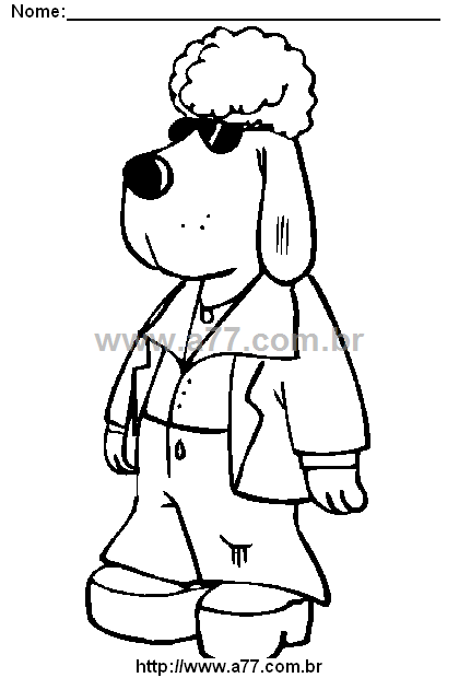Desenho Para Colorir Dança