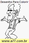 Desenho Para Colorir Discoteca