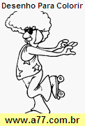 Desenho Para Colorir Dança