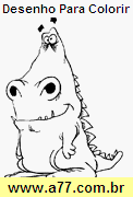 Desenho Para Colorir Dragão