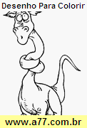 Desenho Para Colorir Dragão Mitológico