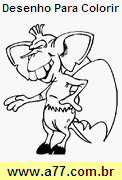 Desenho Para Colorir Dragão Mitológico