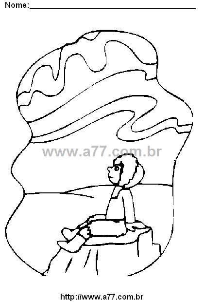 Desenho Para Colorir Esquimó